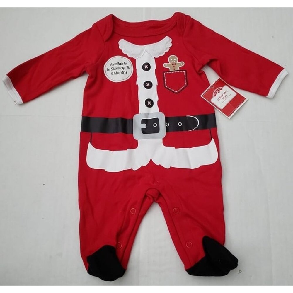 NWT Holiday Time Infant Santa Outfit